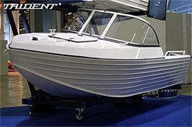 Алюминиевая лодка TRIDENT 450 PRO